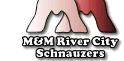 M&M River City Schnauzers logo